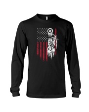 Biker Flag USA Long Sleeve Tee thumbnail