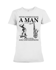 man-golf-saxophone-lqt-nna1 Premium Fit Ladies Tee tile