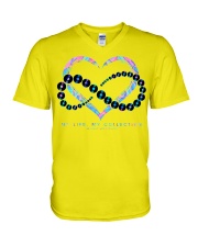vinyl-record-forever-lqt-nna V-Neck T-Shirt tile