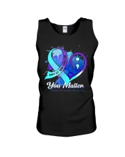 suicid-e pre you matter lqt pml Unisex Tank tile