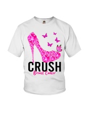 breas-t-cance-r high heels crush-lqt lbs Youth T-Shirt tile