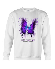 butterfly-Faith-hope-love-fibromyalgi-a-lqt-nna Crewneck Sweatshirt tile