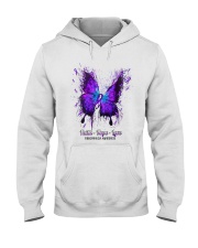 butterfly-Faith-hope-love-fibromyalgi-a-lqt-nna Hooded Sweatshirt tile