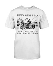 motorcycles guitars forget things lqt pml Premium Fit Mens Tee tile