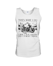 motorcycles guitars forget things lqt pml Unisex Tank tile