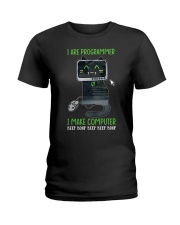 programmer-cat-beep-boop-lqt-lbs Ladies T-Shirt tile