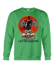 Cat I Am The Darkness Crewneck Sweatshirt tile