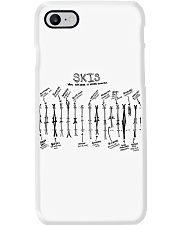 skiing one never enough lqt lbs Phone Case tile