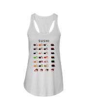 sushi-variations lqt pml Ladies Flowy Tank tile