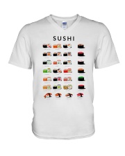 sushi-variations lqt pml V-Neck T-Shirt tile