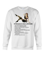 rugby 10 reason date lqt pml Crewneck Sweatshirt tile