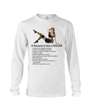 rugby 10 reason date lqt pml Long Sleeve Tee tile