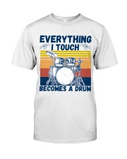 drums-touch-become-lqt-nna Classic T-Shirt front