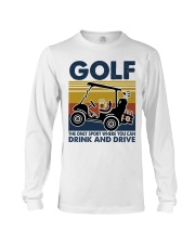 golf drink and drive lqt pml Long Sleeve Tee tile