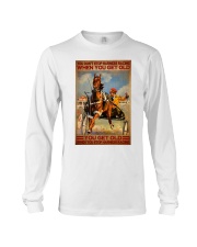 Harness Racing old man dont get old pt lqt-nth Long Sleeve Tee tile