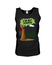 disc-golf tree not stupid mug lqt lbs Unisex Tank tile