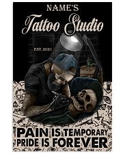 Tattoo skull tattoo studio custom lht-dqh 11x17 Poster front