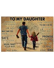 Softball To My Daughter PDN ngt 36x24 Poster front