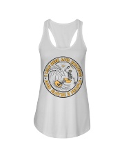 surfing beer 3 people skeleton lqt ngt Ladies Flowy Tank tile