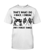 i-race-i-drum forget thing lqt lbs Premium Fit Mens Tee tile
