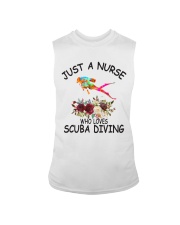 just-a-nurse-loves-diving-lqt-nna Sleeveless Tee tile