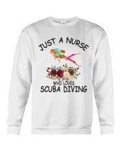 just-a-nurse-loves-diving-lqt-nna Crewneck Sweatshirt tile