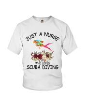 just-a-nurse-loves-diving-lqt-nna Youth T-Shirt tile