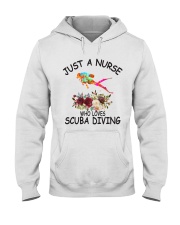 just-a-nurse-loves-diving-lqt-nna Hooded Sweatshirt tile