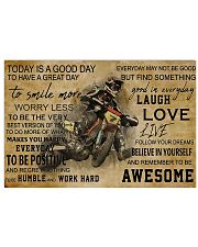 Motocross Today Is A Good Day PDN-NTH 17x11 Poster front