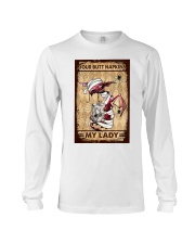 dragon-your-butt-napkins-lady pt lqt lbs Long Sleeve Tee tile
