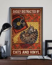 Music Cat Vinyl Easily Distracted 4 PDN-NTH 11x17 Poster lifestyle-poster-2