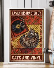 Music Cat Vinyl Easily Distracted 4 PDN-NTH 11x17 Poster lifestyle-poster-4