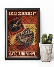 Music Cat Vinyl Easily Distracted 4 PDN-NTH 11x17 Poster lifestyle-poster-8