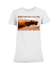Trophy Truck Choose ST Fun PDN-dq Premium Fit Ladies Tee tile
