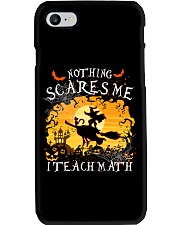 math teacher nothing scares lqt pml Phone Case tile