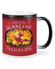 math teacher nothing scares lqt pml Mugs tile