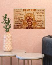 Trucker to my son 17x11 Poster poster-landscape-17x11-lifestyle-21