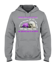 dog-fibromyalgi-a-a-real-pain lqt lbs Hooded Sweatshirt tile