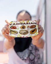 Vegan Vegiatarian mas Cloth Face Mask - 3 Pack aos-face-mask-lifestyle-07