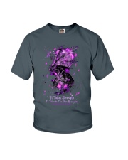 fibromyalgi-a dragon pain everyday lqt pml Youth T-Shirt tile