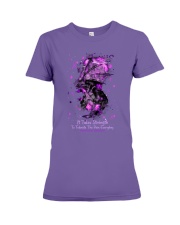 fibromyalgi-a dragon pain everyday lqt pml Premium Fit Ladies Tee tile