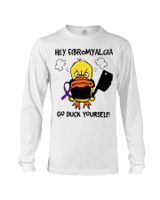 fibromyalgi-a go-duck-lqt lbs Long Sleeve Tee tile