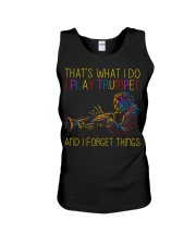 play trumplet and I forget things lqt lbs Unisex Tank tile