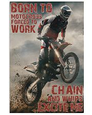 Motocross Born To Ride Motocross PDN-DQH 24x36 Poster front