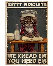 Cat Baking Kitty Biscuit 24x36 Poster front