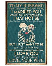 Skull family i love you forever 11x17 Poster front