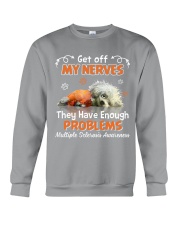 Multipl-Sclerosi-get-off-my-nerves-dog-lqt-nna Crewneck Sweatshirt tile