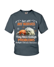 Multipl-Sclerosi-get-off-my-nerves-dog-lqt-nna Youth T-Shirt tile