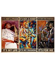 Saxophone Its For Me PDN-dqh 17x11 Poster front