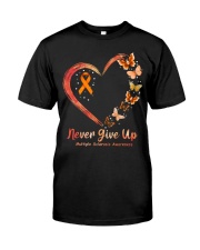 Multipl-Sclerosi-butterfly-heart-lqt-nna Classic T-Shirt front